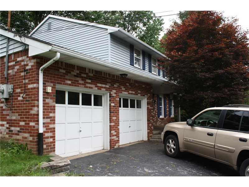 Exterior Front. Two story Colonial, two car attach