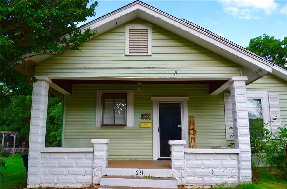 Front of home.