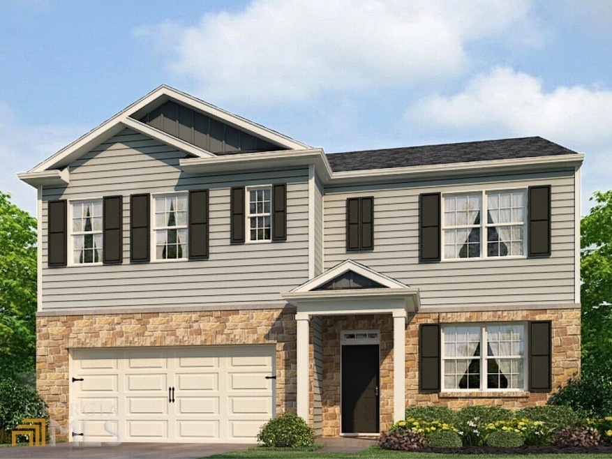 The Hayden Elevation J at Walnut Grove in Pendergr