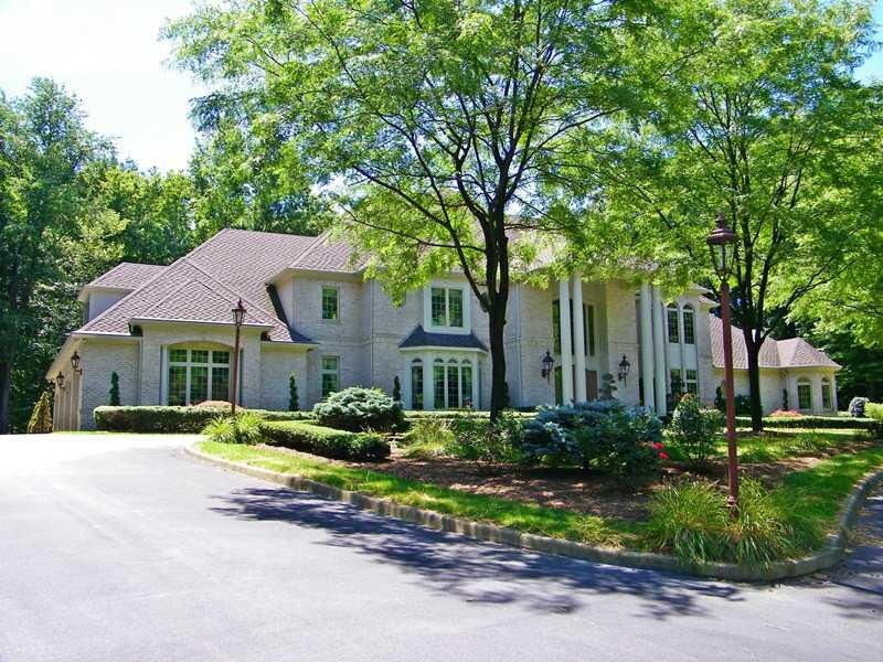 Exterior Front. Exquisite custom home on 10.8 acre
