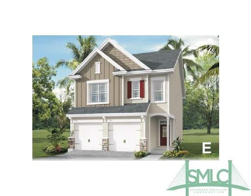 Exterior Front. The Summer Breeze - Artist Renderi