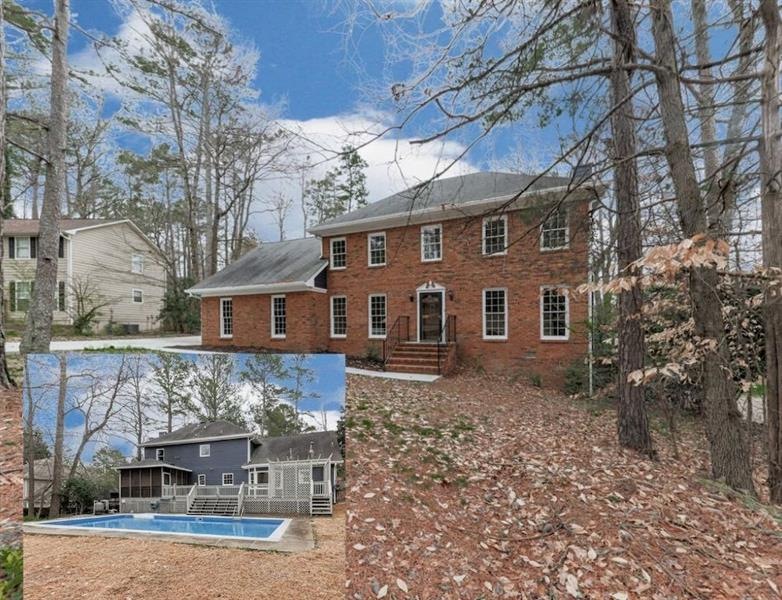 East Cobb brick beauty with private in ground pool