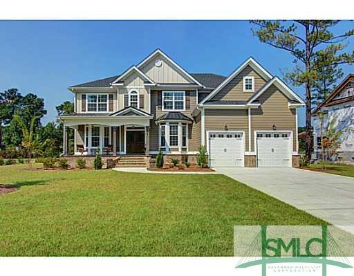 Exterior Front. Model Home.  Will be finished by t
