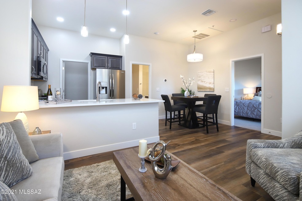 Model Unit - 1 BR - Kitchen and Living
