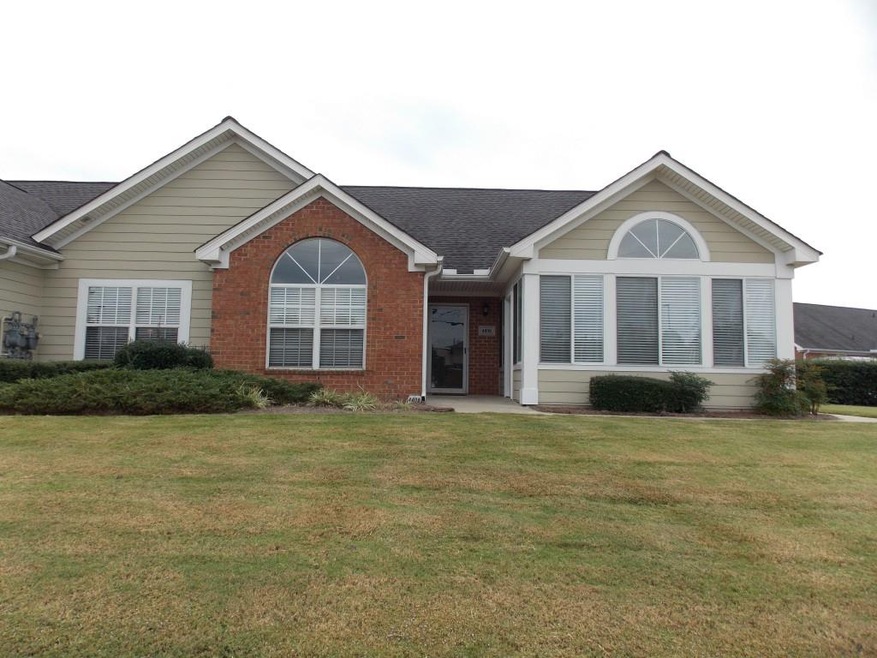 Front entrance with extra parking