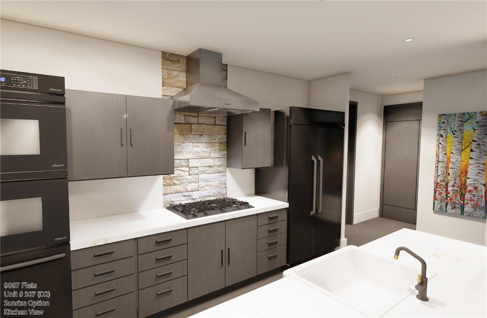 This is an example of a unit interior, subject to