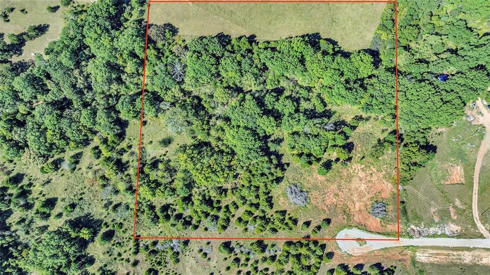 View of property location with property boundaries highlighted