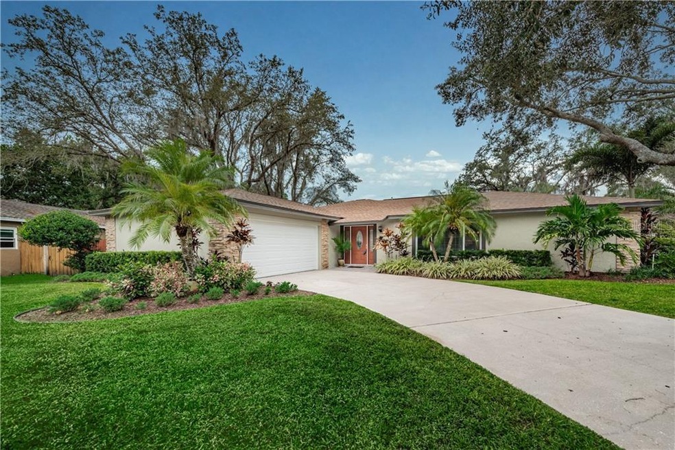 Front Exterior with lush landscaping