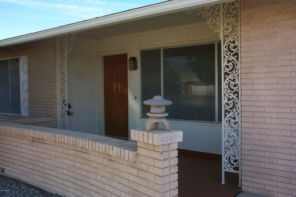The Front Entrance To The Home