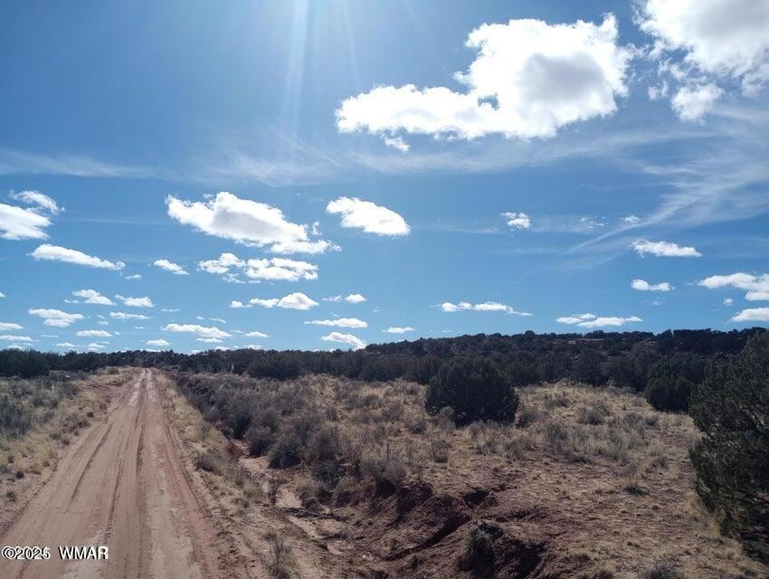 From the road