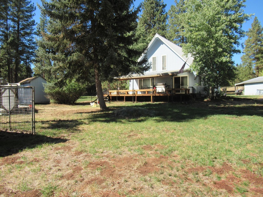 East side of home