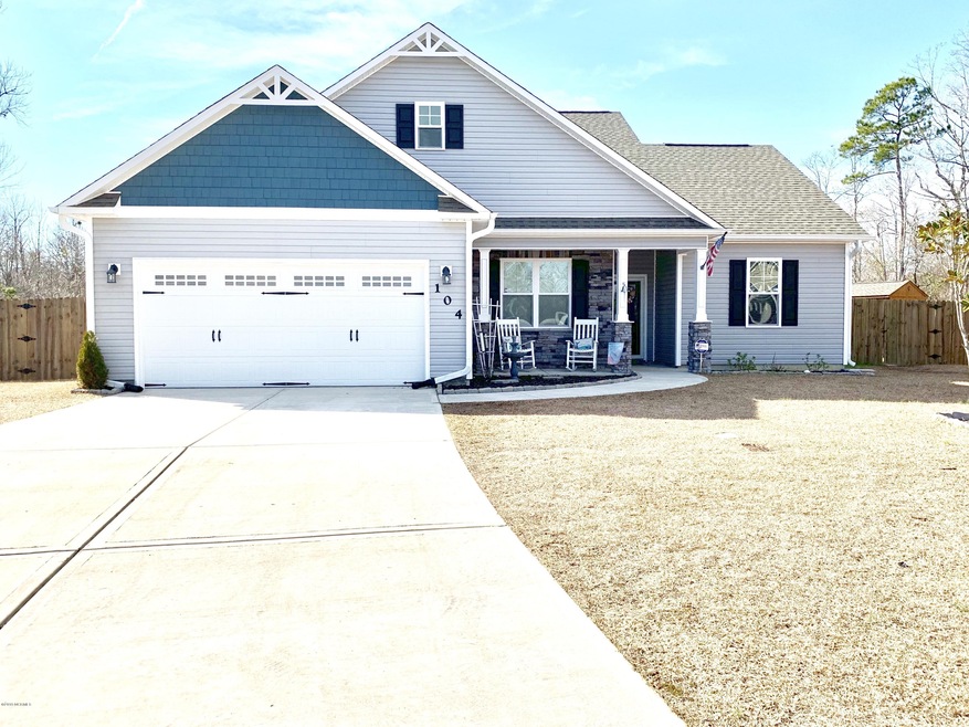 104 Gabriels Way, Jacksonville, NC 28546 | MLS# 100148801