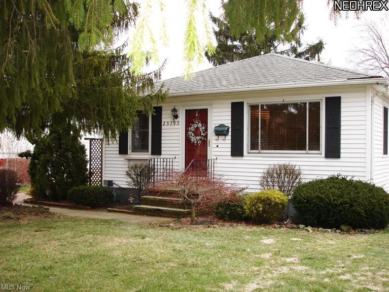 Updated Olmsted Falls Ranch with 3 bedrooms, 2 ful