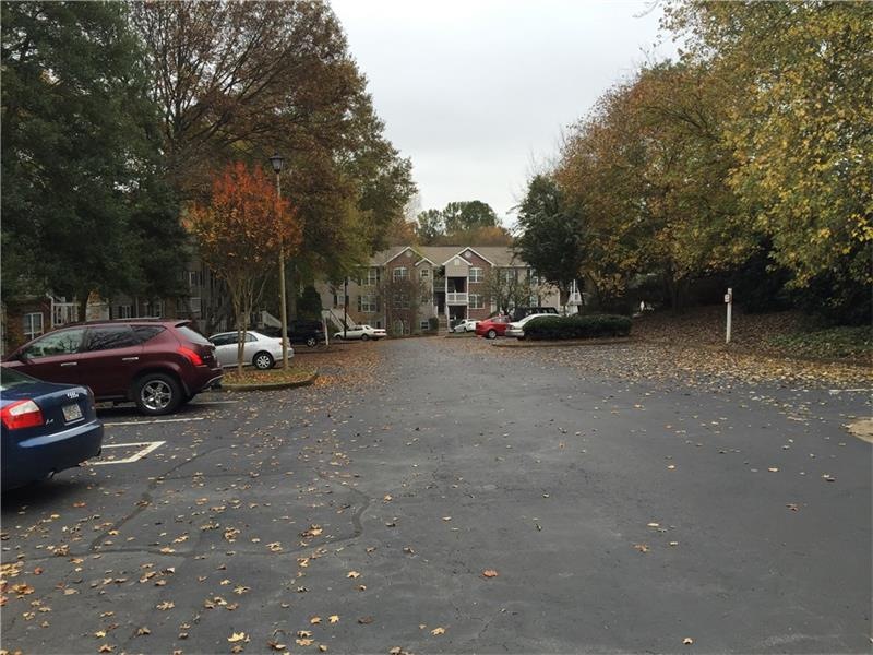 Parking area.