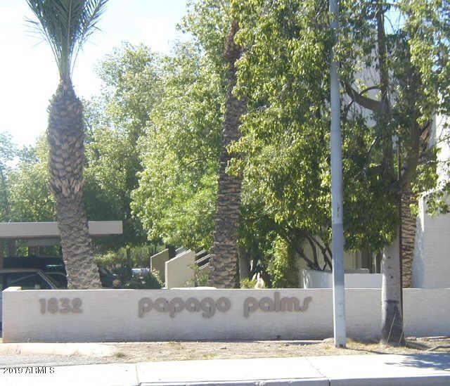 Front of complex