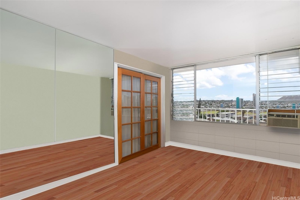 Lanai was enclosed to extend the living area for m