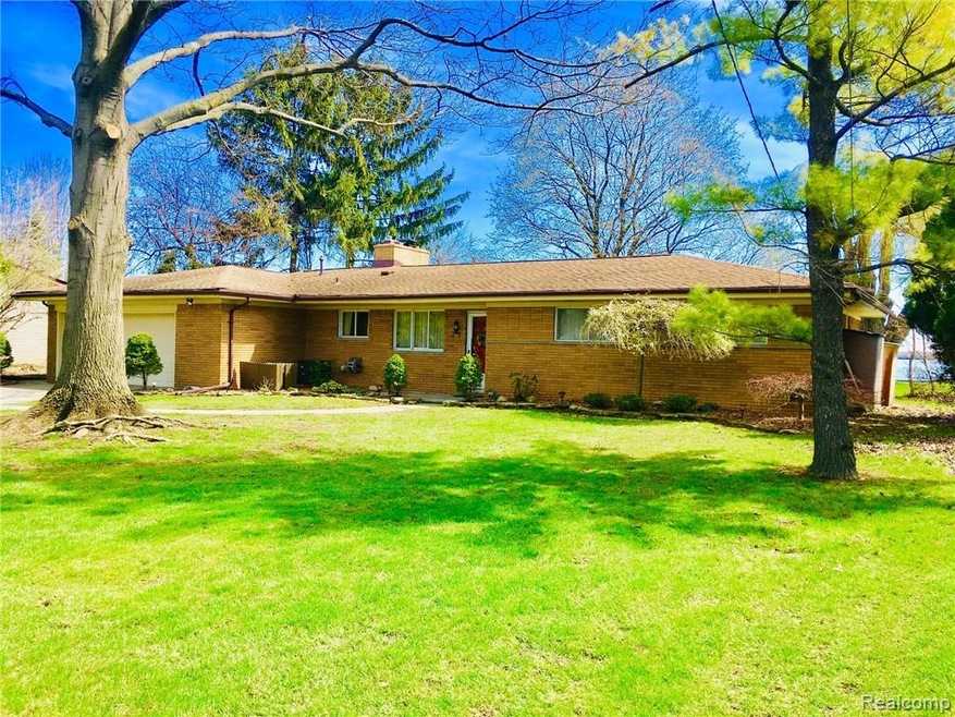 Solid brick ranch with tons of potential