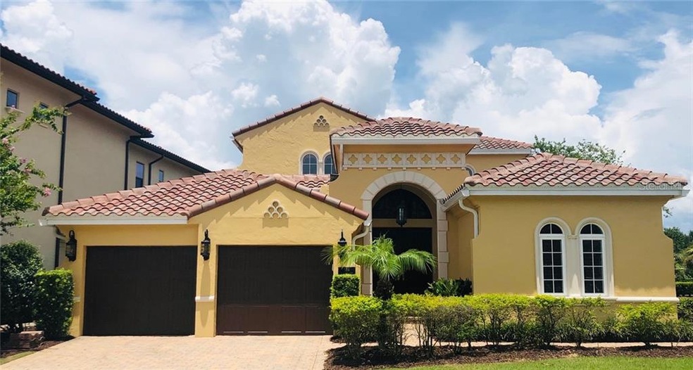 Exterior Front of Home with New Tile Roof