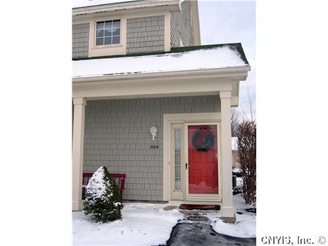 Exterior Front. Second floor end unit right next t