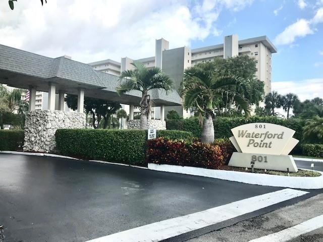 FRONT ENTRY TO WATERFORD POINT CONDOS