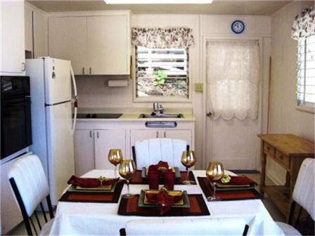 Bright and open kitchen. New stove top, 2yr old fr