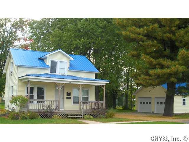 Exterior Front New roof, siding, large 2 stall gar