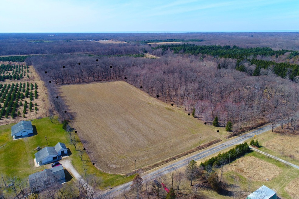 Aerial view Lakeside Road