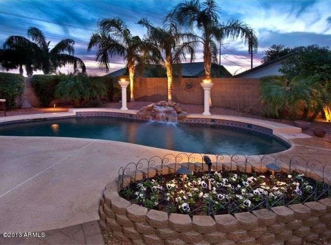 Backyard-Evening