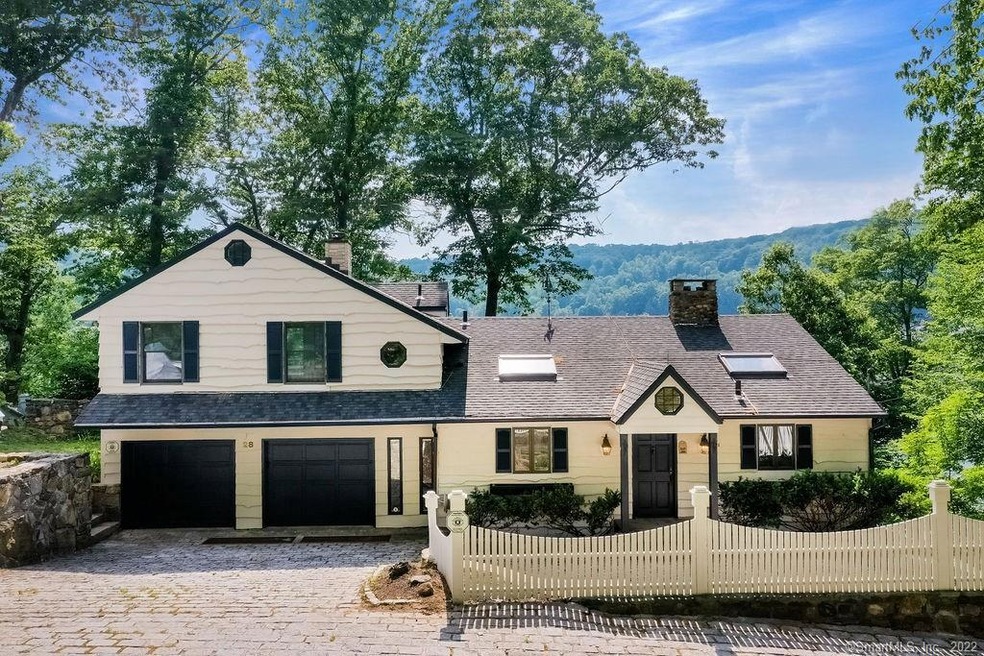 Exterior Front with cobblestone driveway