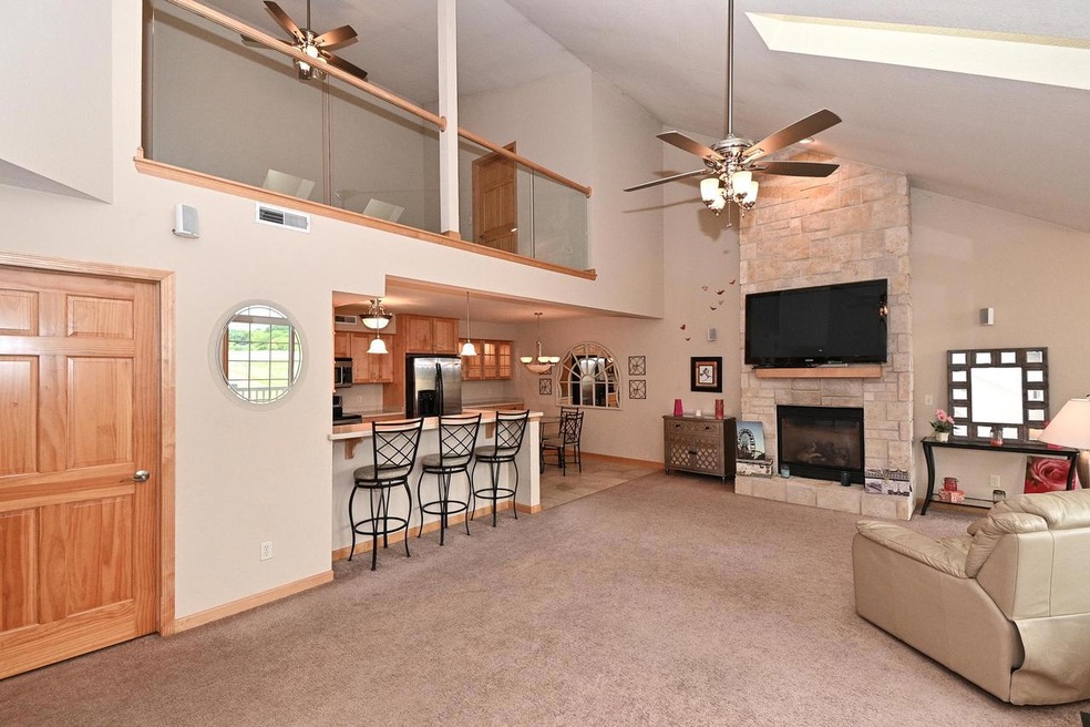 Great room and loft