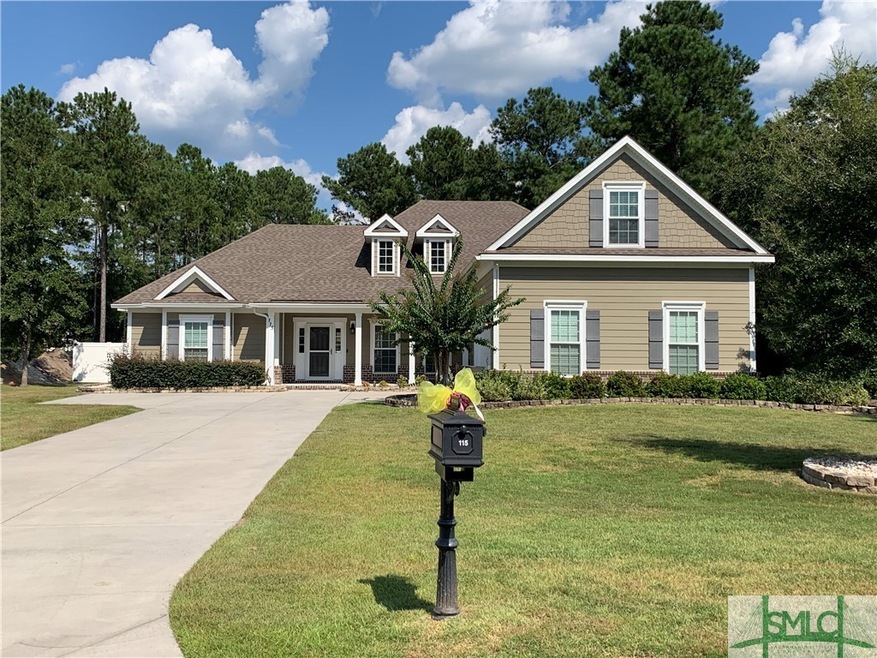 Welcome Home to 115 Ruby Trail  Guyton, Ga 31326