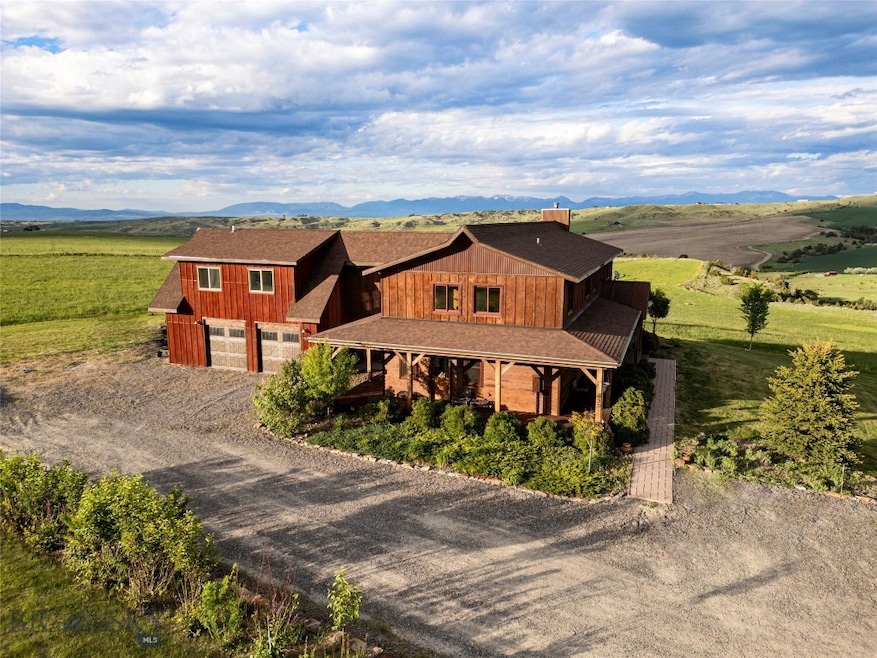Farmhouse style custom ome on 20 acres