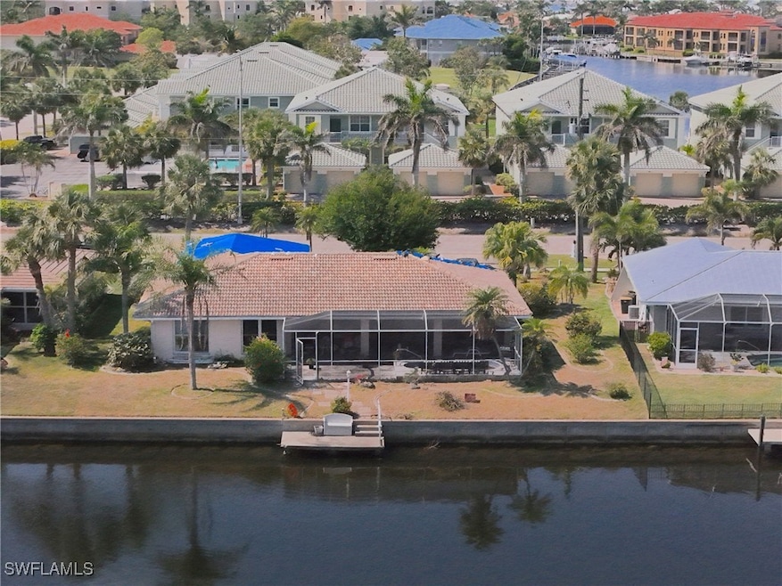 Aerial perspective of suburban area featuring a ne