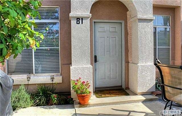 The entrance to your Anacapa Ct townhouse.