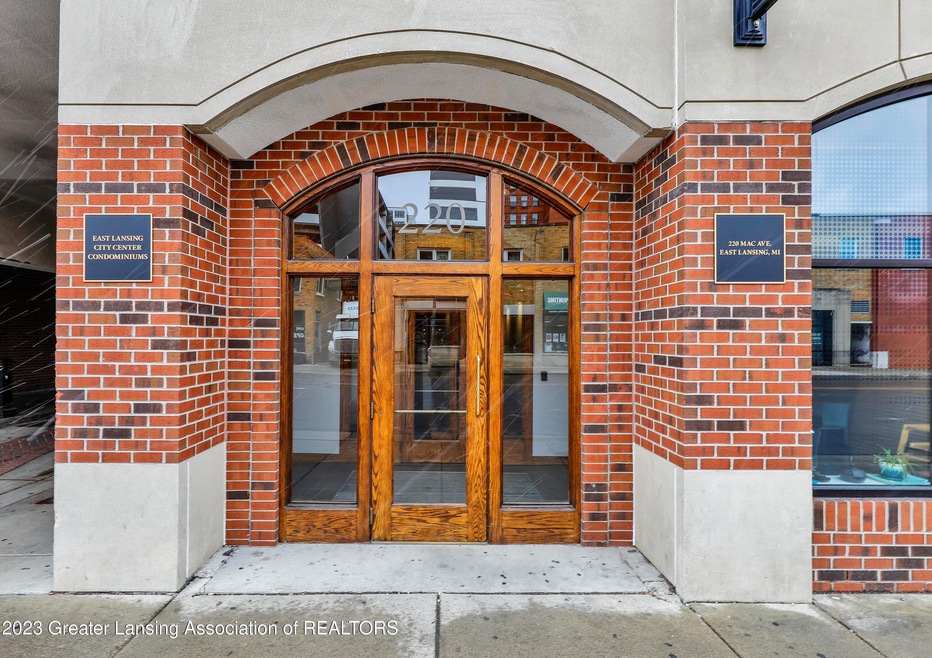 Front of building