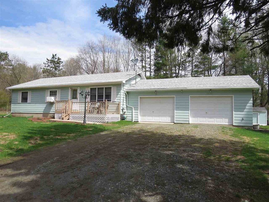 1-level ranch with att'd garage