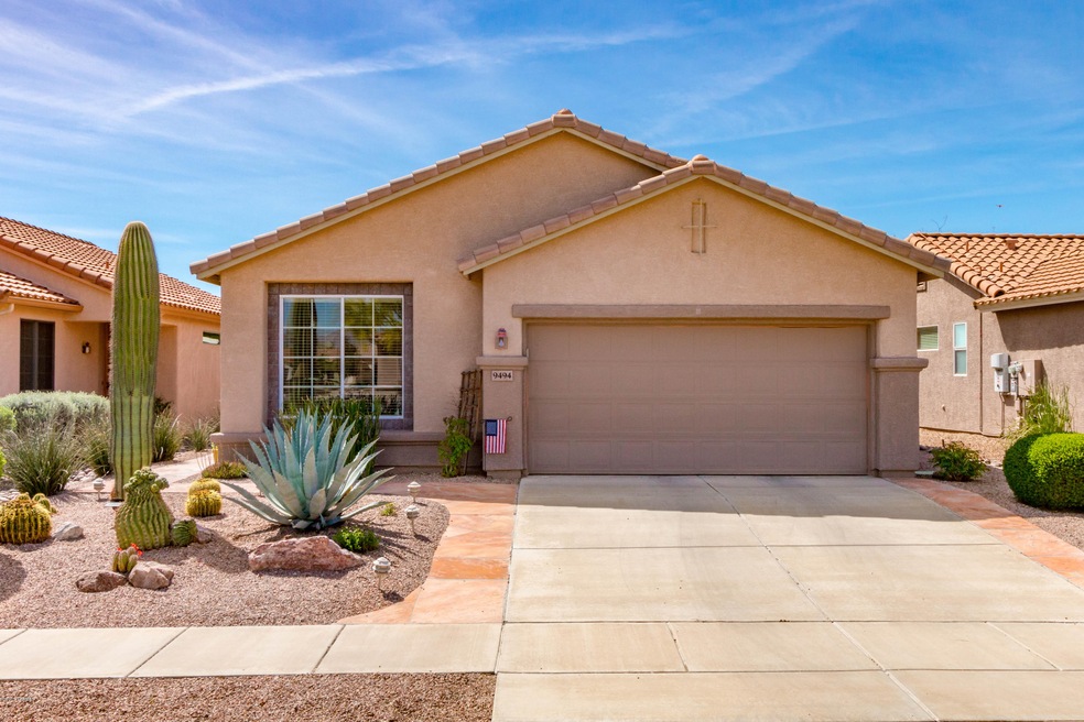 Front of home.