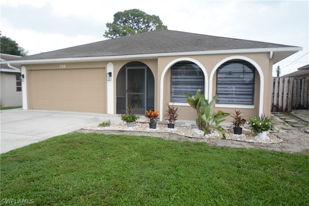 Gorgeous Naples Park home with 3 bedrooms, 2 baths
