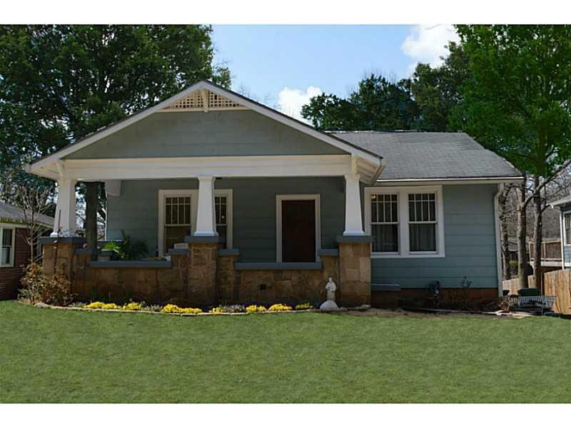Exterior Front. This beautiful Bungalow on a quiet