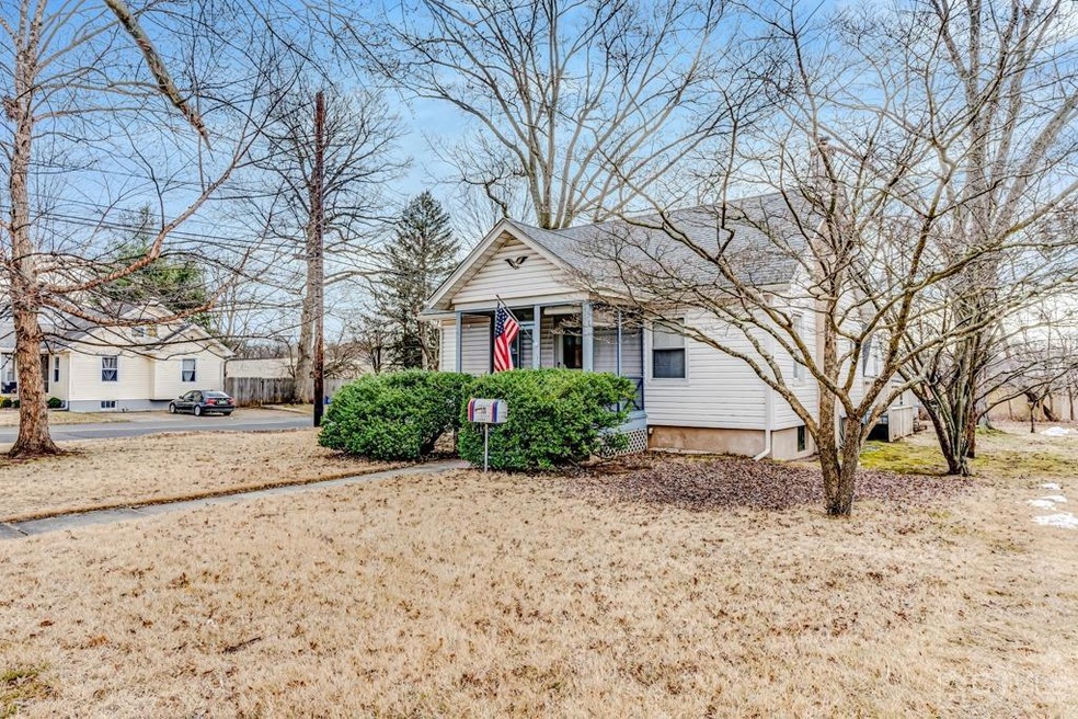 Front showing corner lot
