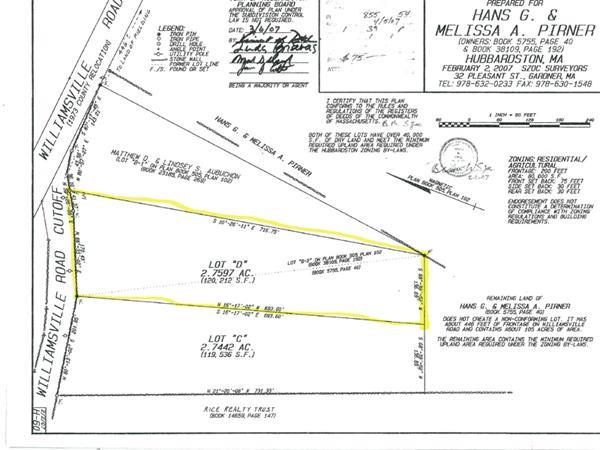 Lot D Williamsville Rd, Hubbardston, MA 01452 - photo 1