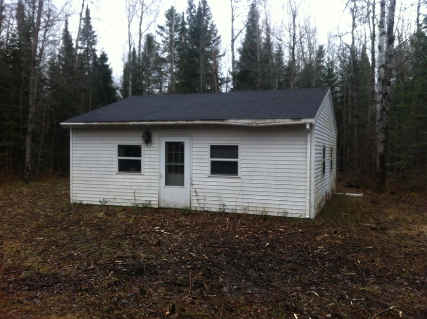 view from county road