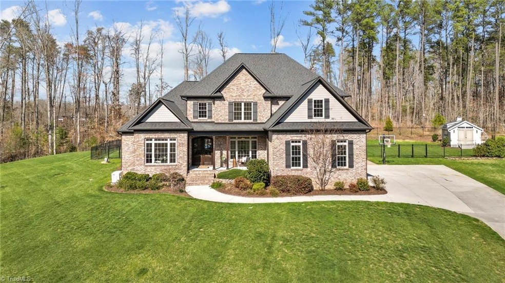 Gorgeous Front Elevation with Covered Front Porch