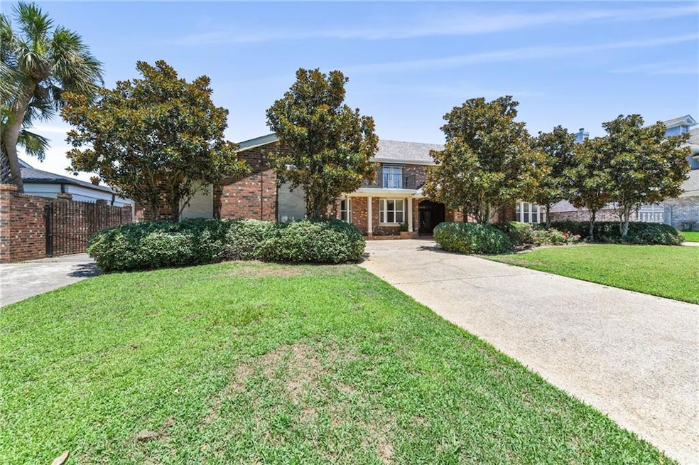 105 ft lot frontage.