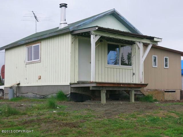 South side of house