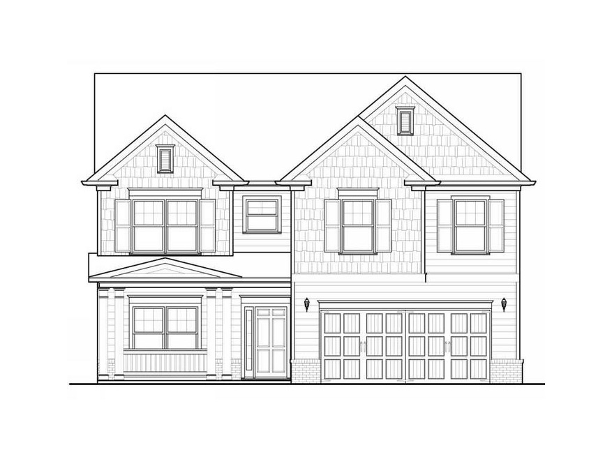 Facade/Exterior Front. Chatsworth A-Builder Render