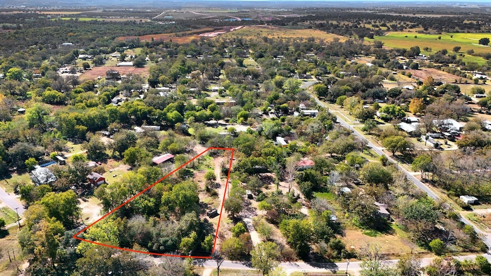 View of property location with property boundaries highlighted