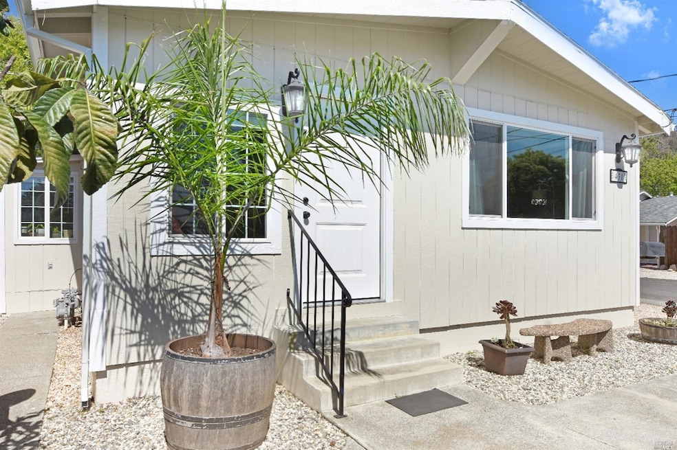 Front of main home.