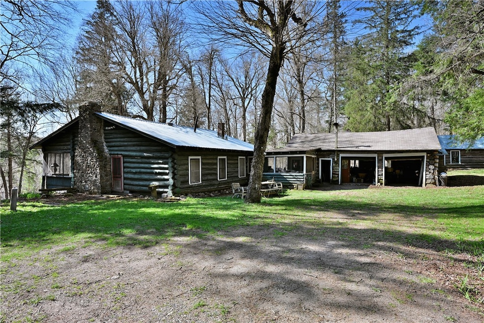Main Lodge and Garage