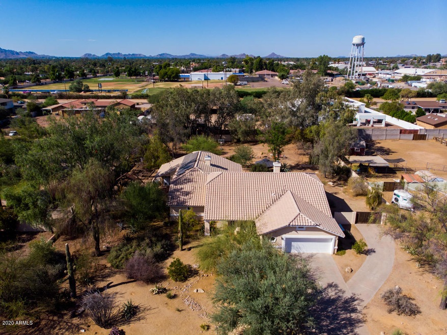 Front of house aerial 1